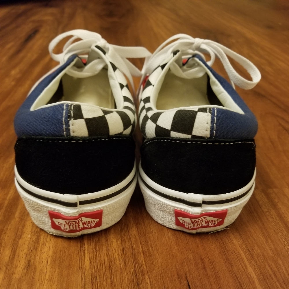 NWOT Patchwork Vans - Picture 3 of 7
